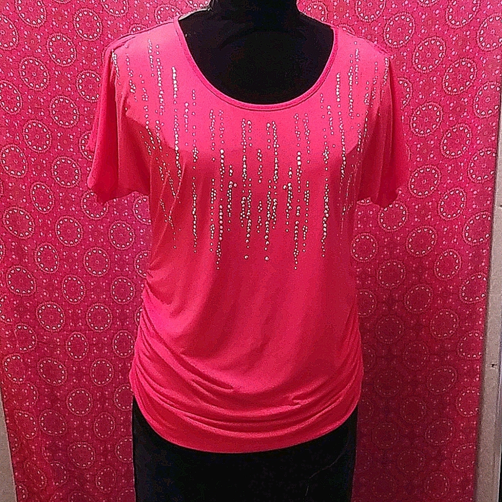Espresso Cold Shoulder Top with Ruched